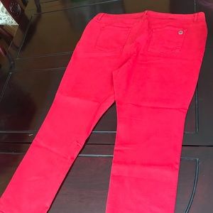 Michael Kors 22W Red Jeans